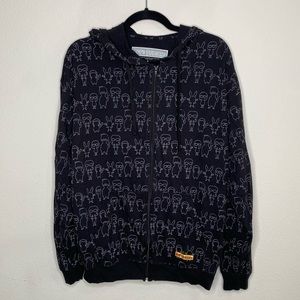 Bob’s Burgers Black Hoodie Size Large